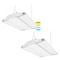 Luxrite 14 Inch Linear High Bay LED Lights 80/110/150W Up to 20500LM 4CCT 3000K-5000K Adjustable Tilt, 2PK LR41700-2PK - alternate 1